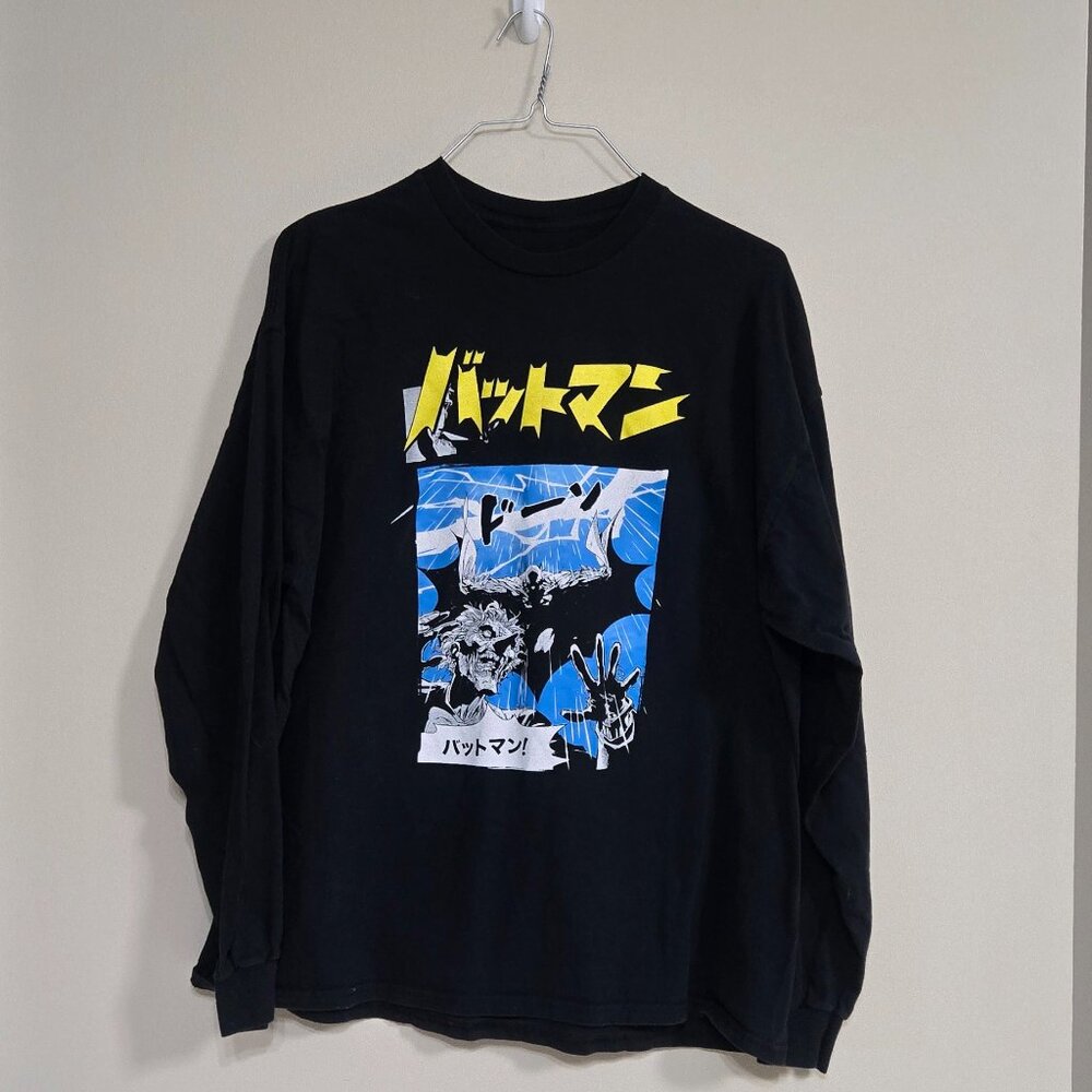 Goat Crew X Batman The World Comic Long Sleeve T-Shirt Mens 2XL